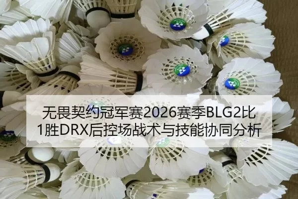 无畏契约冠军赛2026赛季BLG2比1胜DRX后控场战术与技能协同分析